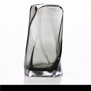 Twisted Modern Smoky Vase NEW